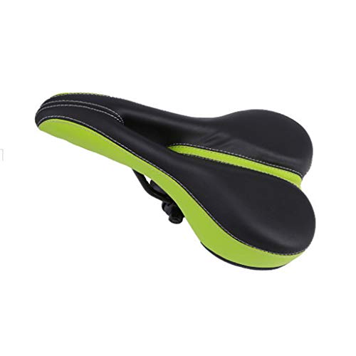 Preisvergleich Produktbild Jasinto Damen & Herren Fahrradsattel, Atmungsaktiv Bequemer Breiter Tourensattel, Ergonomischer Fahrradfahrradsitz, Hohl Memory Schaum Gel Fahrradsitz, Stoßdämpfend Cityrad Rennrad MTB Sattel