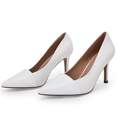 Image of PiePieBuy Womens High Heels Pumps Pointed Toe Slip On Stiletto Classic Dress Party Office Shoes
