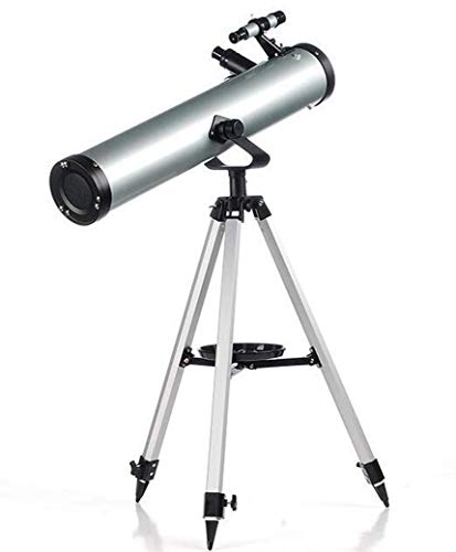 Telescopio Astronómico Reflector con trípode de aluminio miniatura 2