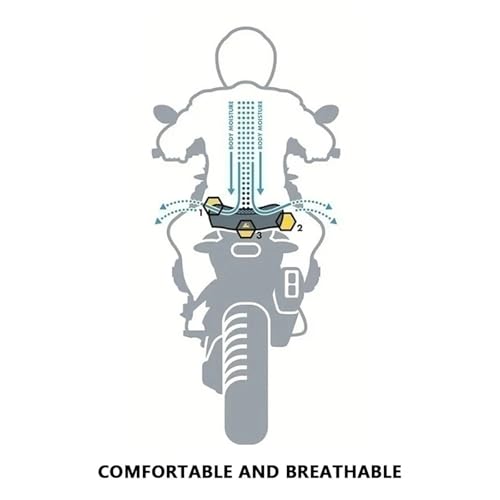 Coussin maille nid d'abeille 3D Royal Enfield 450 : housse de protection siège respirante - 7