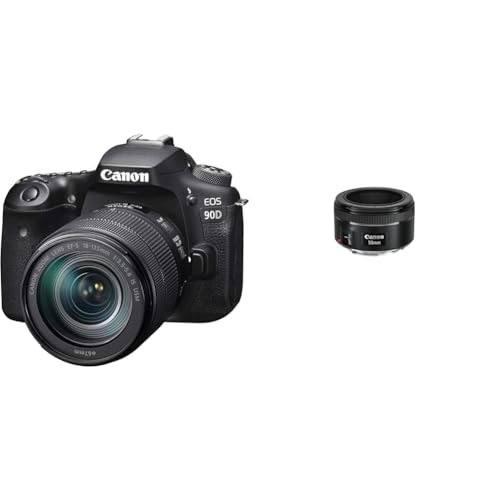 Canon EOS 90D EF-S 18-135mm セット Canon EOS 90D Spiegelreflexkamera - mit Objektiv EF-S 18-135mm F3