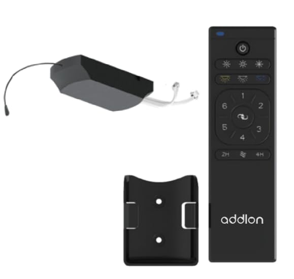 addlon 80-inch 3 Wood Blades Ceiling Fan with Light