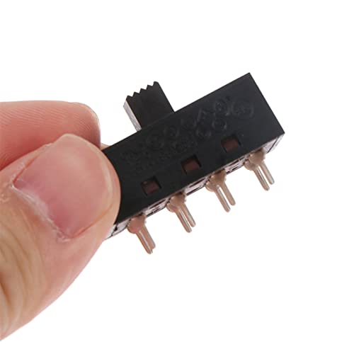 Interruptor deslizante negro DSE-2310 para secador de pelo de 3 vías 6