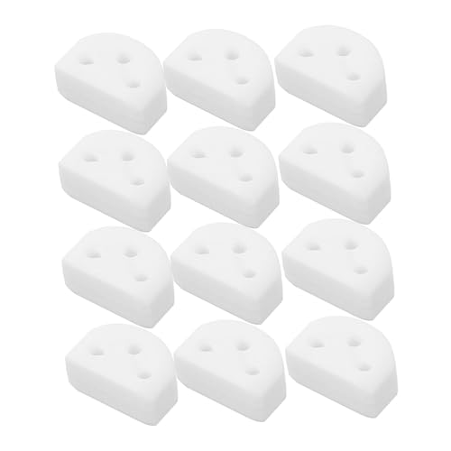 ERINGOGO ギター弦リテーナー 12個セット エレキギター用 プラスチック製 弦固定具 幅広い互換性 軽量コンパクトデザイン 便利な楽器アクセサリー