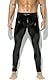 Bodywear4you Herren Leder Leggings in Lack-Latex-Optik Kunstleder enganliegend Hose Meggings Wetlook Lederhose Patent Pants (as3, Alpha, s, Regular, Regular, Schwarz)