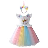 ❤❤ Disfraz de unicornio perfecto para fiesta de unicornio, disfraz de Halloween, cumpleaños, carnaval, bautizo, escuela de baile, maxi, espectáculo, bautismo, boda, desfile, baile de disfraces, ceremonia, dama de honor, primera comunión, formal, sesión fotográfica artística o otra ocasión especial.
