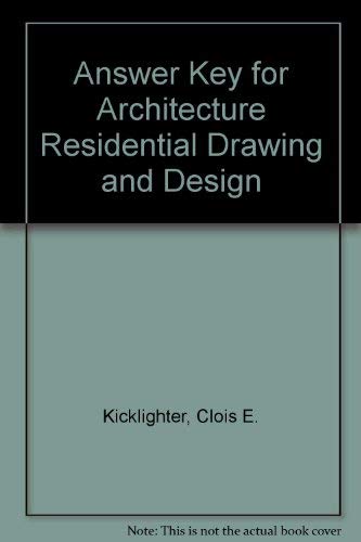 Architecture Residential Drawing And Design Answer Key