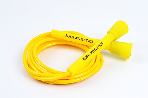 RUSH ATHLETICS Speed Rope - Best for Boxing MMA Cardio Fitness Training - Speed Agility Condition - Adjustable 10ft Jump Rope Sold