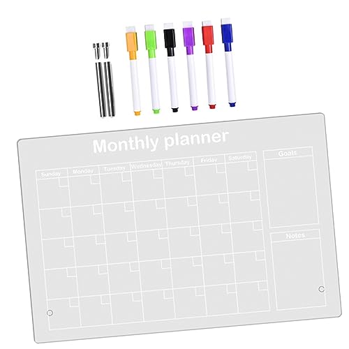 Tableau mémo acrylique contre l'oubli des cours pour étudiant