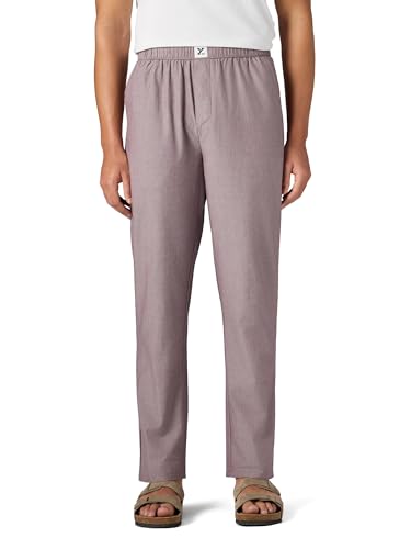 Image of XYXX Ultra-Breathable Solid Cotton Chambray Pyjamas For Men