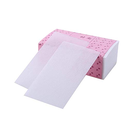 Cymwer 100 Hojas rizador de Pelo salón Papel Permanente blanqueador Resistente a Altas temperaturas