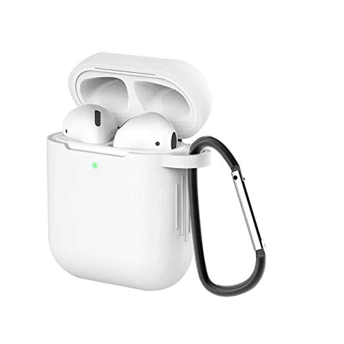 AirPods P[X AirPods2Ƒ1ɓKpiOLEDCgj VRJo[ SʕیP[X Apple GA[|bY Jo[ y ^ 킢 TPUP[X ϏՌ ho Jrit h~ SERFER ()