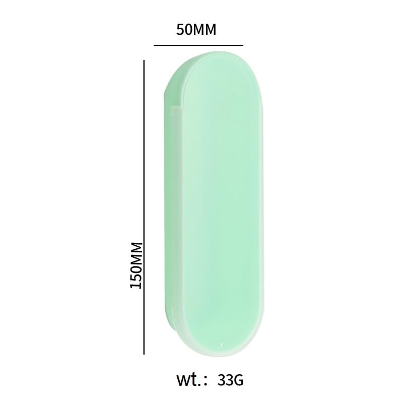 Image of 2-Piece Portable Cutlery Set for Lunch Box - Metal Spoon & Fork with Plastic Handle and Travel Storage Box | Reusable Tableware for Office, School, Home, Travel (Green)