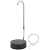 Desktop Water Bottle Dispenser, Automatic Electric Water Bottle Pump Portable Water Dispenser Countertop for Home Office Camping Outdoor Travel (Black)