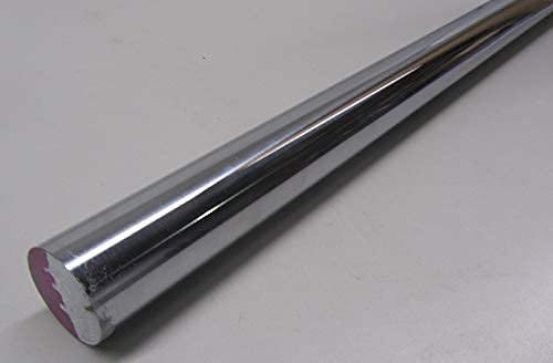 Chrome Plated 1045 Carbon Steel Shaft 1.125" Diameter x 36" Long 1 pc