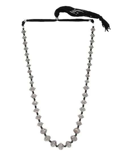 PANASH Stylish Trendy German Silver Chain Necklace Traditional Jewelry for Girls and Women (B0BSTZPVW1) Amazon Price History, Amazon Price Tracker