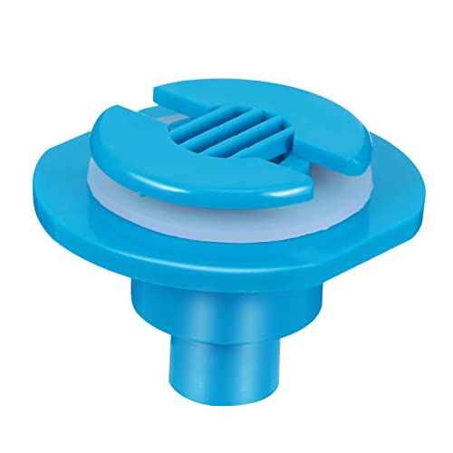 BESPORTBLE Conector de Descarga Fuerte para pecera válvula desviadora del Grifo automático Neto Piscina atrapar Conector de Acuario Accesorio de Drenaje del Acuario de polivinilo Blue