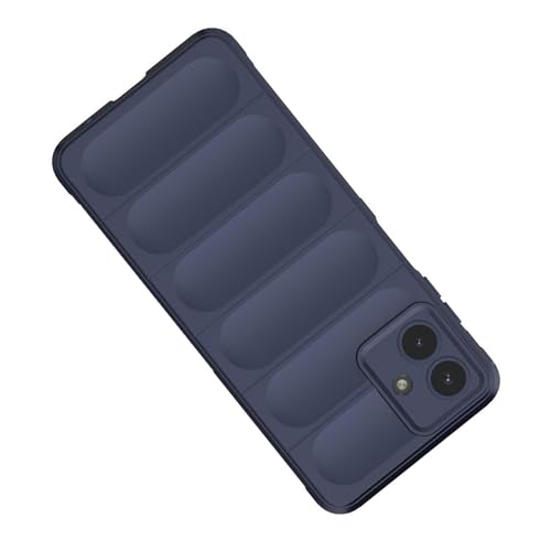 Image of Amazon Basics Mobile Cover for Samsung Galaxy A07 | Full Camera Protection | Liquid Silicon Case | Flexible Bumper Case for Samsung Galaxy A07 4G /5G /F07 4G /M07 4G /M17e 5G /F70e 5G (Dark Blue)