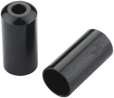 Jagwire BOT115-3E Open End Caps 0.2 inches (5.0 mm), Black