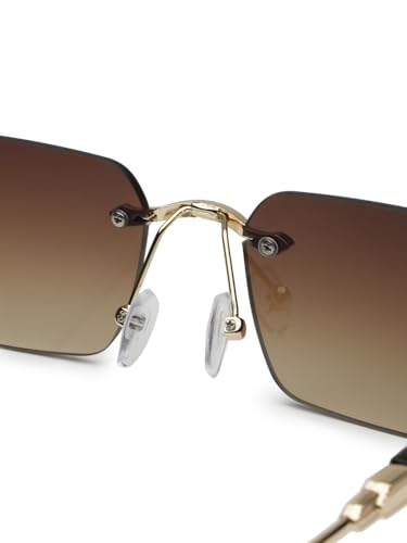 Image of HASHTAG EYEWEAR Men's Stylish Fashion Sunglasses | UV400 Protection | Branded Metal Frame | Trendy Eyewear for Men | Summer, Outdoor, Driving, and Beach Use |Lightweight and Comfortable