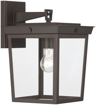 Crystorama Belmont 9.5'' Twilight Bronze Outdoor Sconce