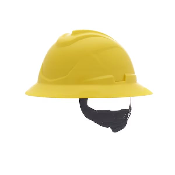 Full Brim, Non-Vented, Type 1, Class E, Yellow, Mfr: 10215841-A