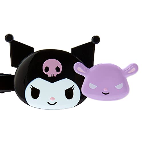 Image of SANRIO Chromi Long Bangs Clip - Black, 2 Pack - 4 x 1.5 inches (10 x 14 cm) - Hair Clip for Girls & Teens
