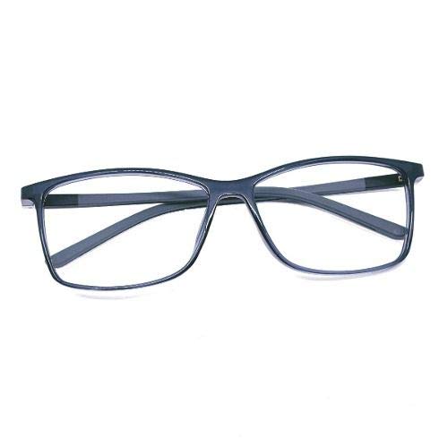 ARMAÇÃO ÓCULOS DE GRAU MASCULINO (Cinza)