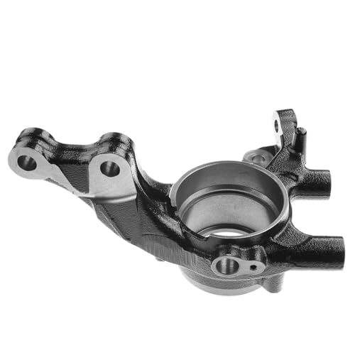 Image of Detroit Axle - Front Right Steering Knuckle for 2010-2013 Kia Forte, Passenger Side Steering Knuckle Assembly 2011 2012 Replacement