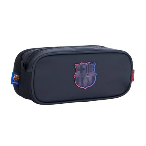 Estojo Escolar Duplo do Barcelona Xeryus 16658