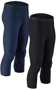 DEVOPS 2 Pack Herren Kompressionshose Leggings