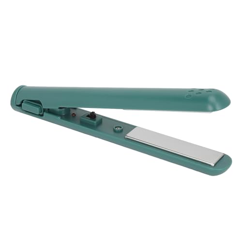 Plancha para el cabello Naroote, plancha alisadora portátil para cabello y flequillo, calentamiento uniforme y temperatura constante (Verde) miniatura 2
