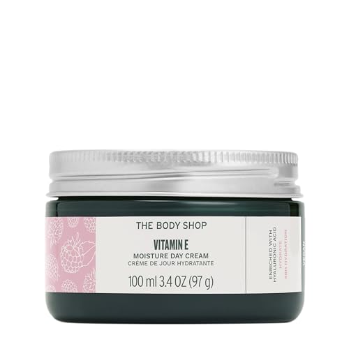 The Body Shop Vitamin E Moisture Cream – Fast Absorbing – Hydrates, Moisturizes and Protects – For All Skin Types – 3.4 oz The Body Shop Vitamin E Moisture Cream – Fast Absorbing – Hydrates, Moisturizes and Protects – For All Skin Types – 3.4 oz