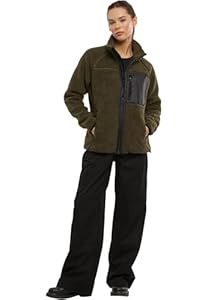Brandit Women Teddyfleece Jacket 15Y, Farbe: olive, Größe: XL