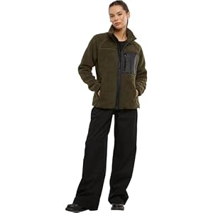 Brandit Women Teddyfleece Jacket 15Y, Farbe: olive, Größe: S