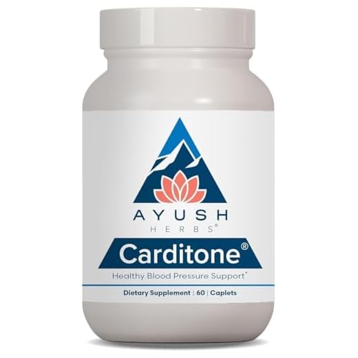 Ayush Herbs Carditone, Doctor-Formulated Natural Ayurvedic Herbal Supplement, Trusted for Over 30 Years, 60 Vegetarian Caplets