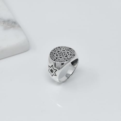 Talisman Salomon bague argent 925 contre les bijoux sans âme