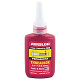 ABRO Threadlok High Strength Red, Industrial-Grade Threadlocker for Reliable Performance in Automotive & Manufacturing Applications, Tight Thread Lock Red
