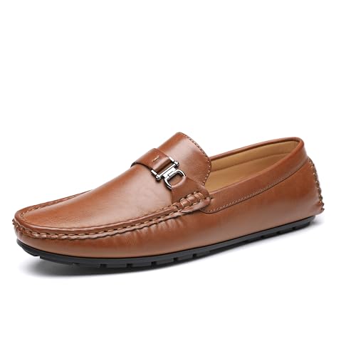 DECARSDZ Men’s Casual Penny Loafers Moccasins Slip-Ons Driving & Boat Shoes