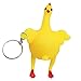 Stringere pollo giocattolo, Fidget Giocattoli, gallina ovaiola Giocattolo Uovo, bambini Tricky Funny GadgetsKeyring Stress Relief giocattolo della novità Chick portachiavi OrnamentsLittle, Giallo