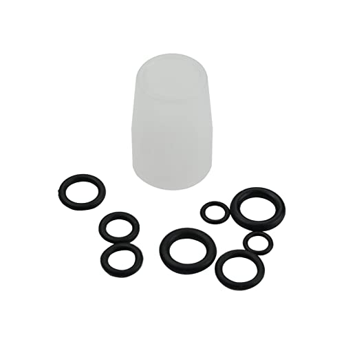 Image of HC5345 Hydraulic Steering Cylinder Seal Kit with Pin Wrench Compatible with SeaStar HC5340-HC5345 HC6750-HC6751 Replaces HS5157 for Marine Boat Hydraulic Steering Systems