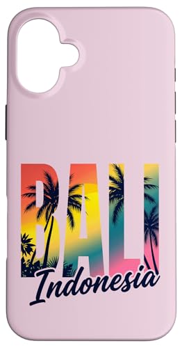 I Love Bali �C���h�l�V�A �o�P�[�V���� ���y�Y �X�}�z�P�[�X iPhone 16 Plus �p