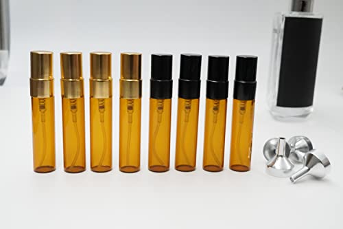 Amanaii 8 nebulizzatori per profumi, 5 ml