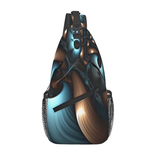 Bolso cruzado para hombre con bandolera diagonal negro miniatura 1
