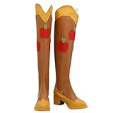 [Sanjucos] コスプレ 靴 に適合する アップルジャック マイリトルポニー トモダチは魔法 ブーツ 各サイズ対応 オーダーメイド可能 (27.5) 0125209