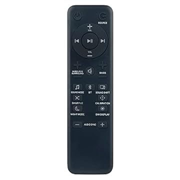 Controle remoto de substituição adequado para JBL BAR 2.1/3.1/5.1 Soundbar sistema de alto-falantes JBLBAR51IMBLKBR JBLBAR51C JBLBAR21BLKAM JBLBAR31BLKAM JBLBAR51IMBLKAS JBLBAR31BLKEP JBLBAR21BLKEP