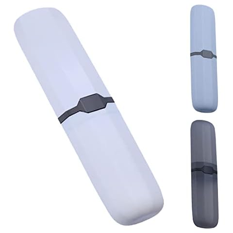 3 Pcs Travel Toothbrush Cases Premium Waterproof Toothbrush Boxes Toothbrush Holder Storage Box Containers for Leisure Trips Holidays Cover