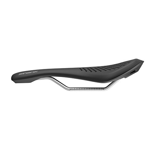 Spank Oozy Unisex Adult Bicycle Saddle, Black/Grey, black / grey - Image 3