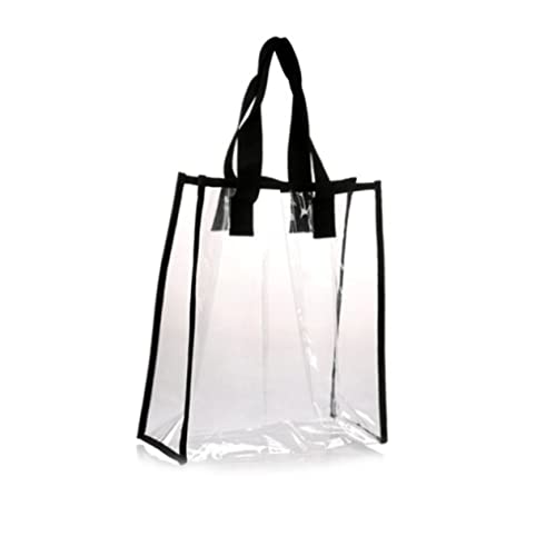 VANZACK Pvc Tote Bag Large Size Handbag for Women Waterproof Shopping Bag 20x14x6cm Stylish and Practical