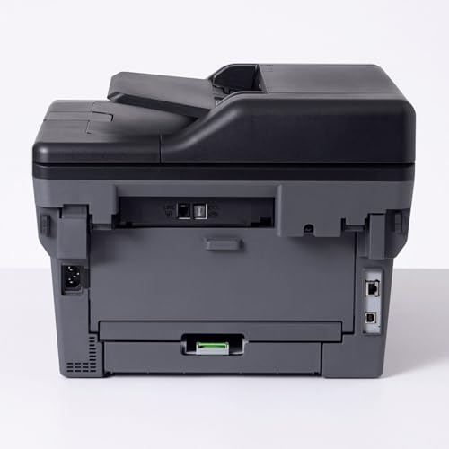 Brother MFC-L2860DWE 4-in-1-Multifunktions-Laserdrucker, 34 ppm, Duplexdruck, 6,8 cm Touchscreen-Farbdisplay, Fast Ethernet, WLAN mit 5 GHz und USB 2.0